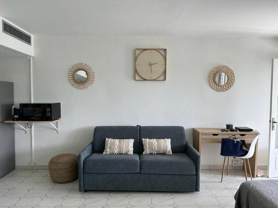 Grand Studio Zen Idealement Situe A Saint-Francois Avec Piscine Et Terrasse Exterior foto
