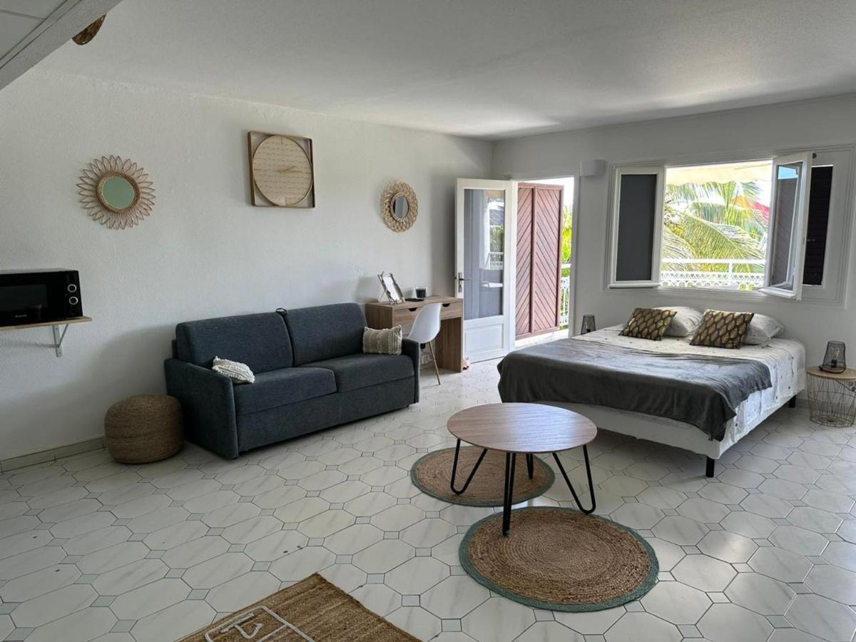 Grand Studio Zen Idealement Situe A Saint-Francois Avec Piscine Et Terrasse Exterior foto