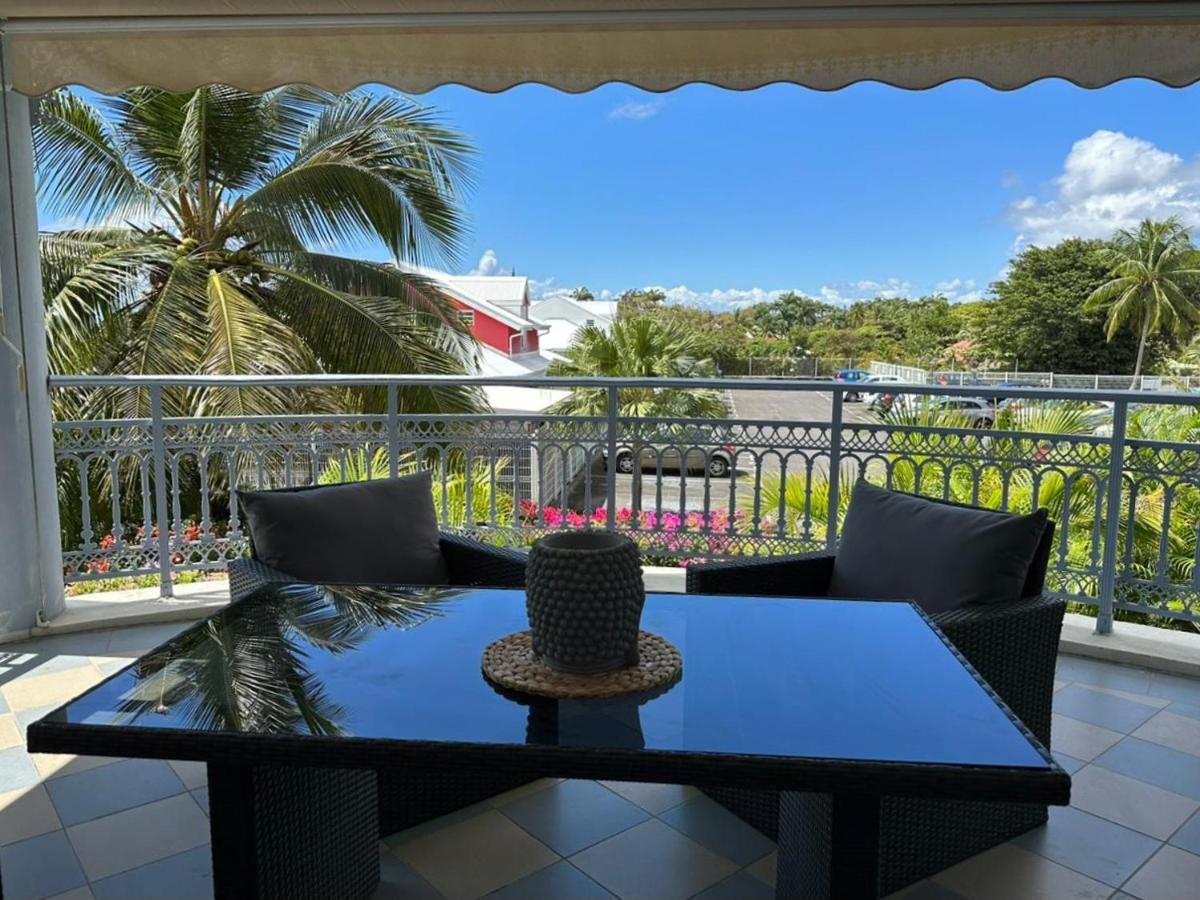 Grand Studio Zen Idealement Situe A Saint-Francois Avec Piscine Et Terrasse Exterior foto
